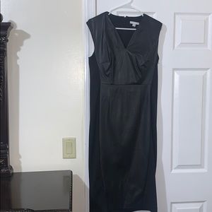 Leather , Cotton dress